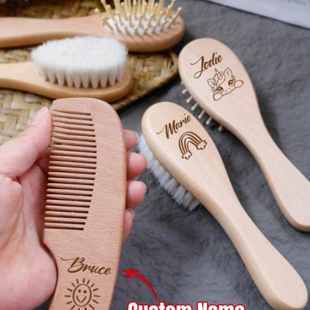 Hair Brush Set (with customization)